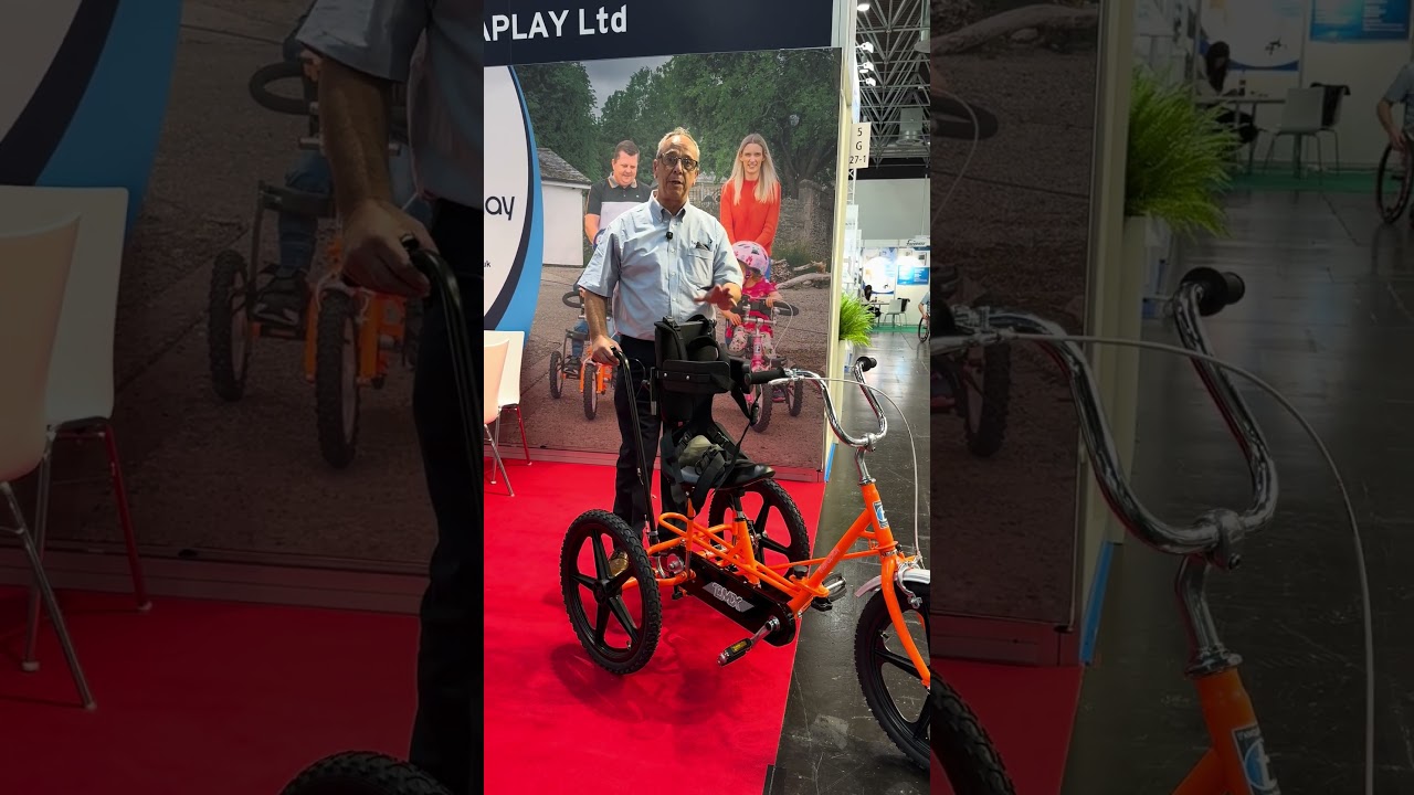 #therapierad von Theraplay mit #finifuchs  auf der Rehacare 2025
