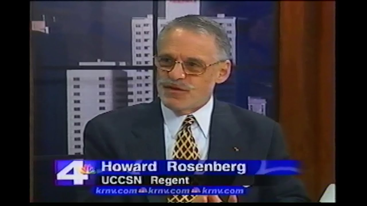 Nevada Newsmakers - Dec 31, 2003 - Howard Rosenberg, UCCSN Regent