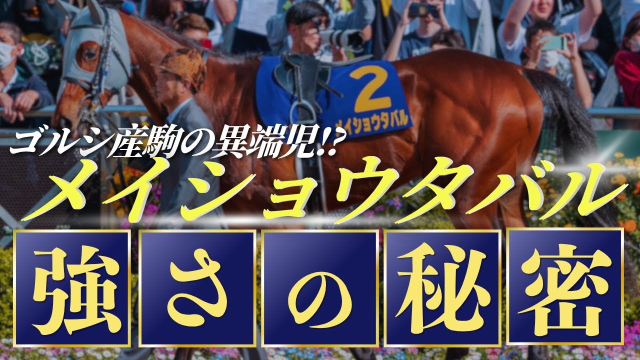 【血統のロマン】ゴールドシップ産駒の異端児!?宝塚記念勝ち馬メイショウタバルの強さのヒミツに迫る!!高速巡航能力はメジロマックイーン譲り!? byエムイシ