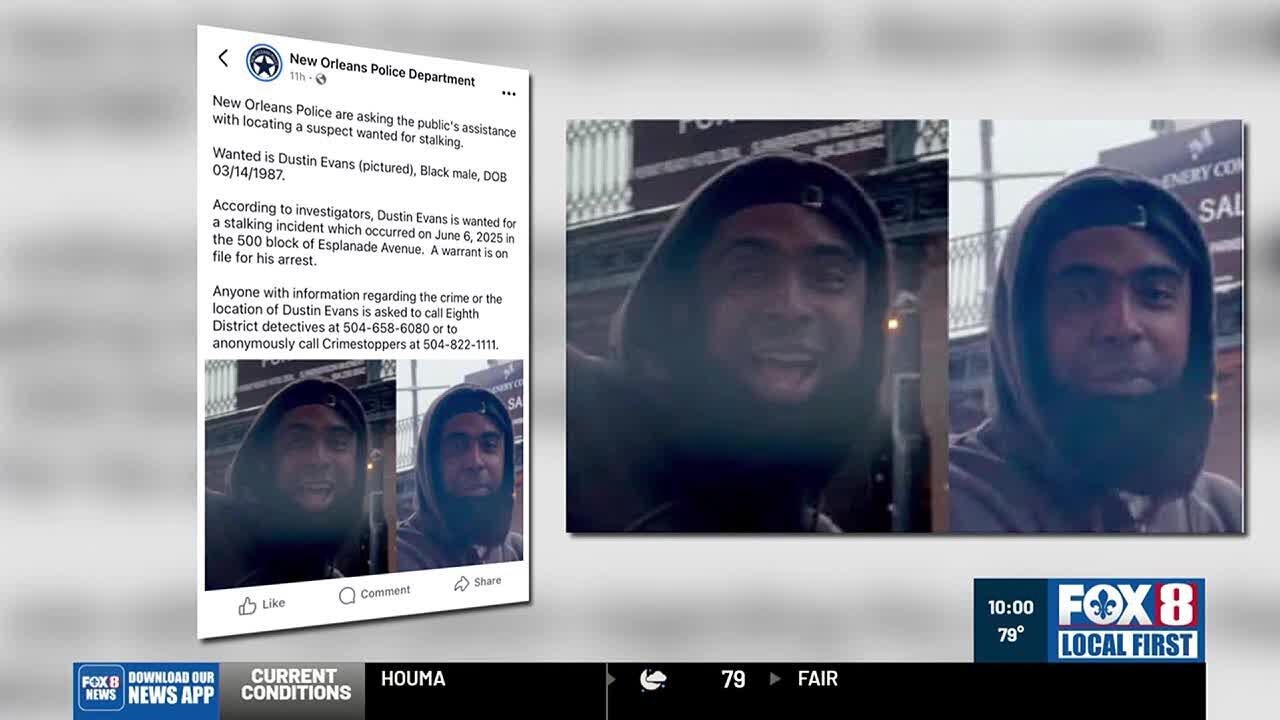 Police searching for stalking suspect on ankle monitor