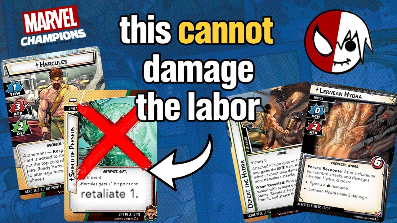 Explaining How Hercules' Labors Work | Marvel Champions Rules Clarification