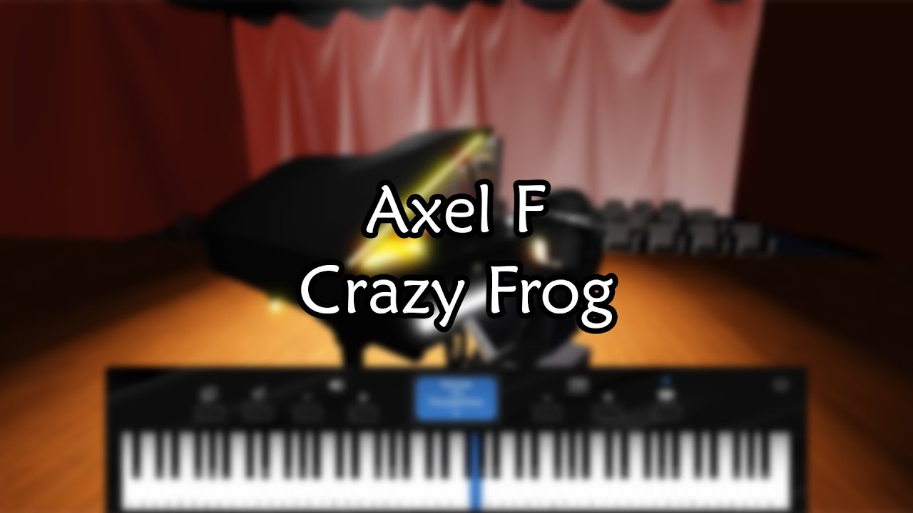Axel F - Crazy Frog | Roblox Piano