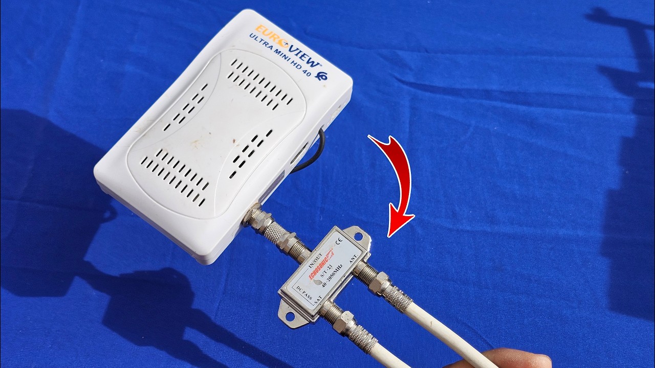 How to make the most powerful digital antenna for watching terrestrial TNT channels