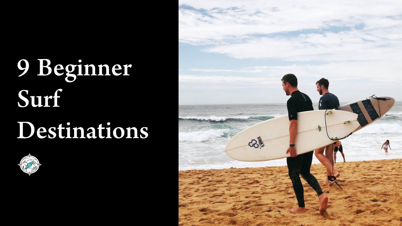 9 Amazing Beginner Surf Destinations #surf #surfing #surfers