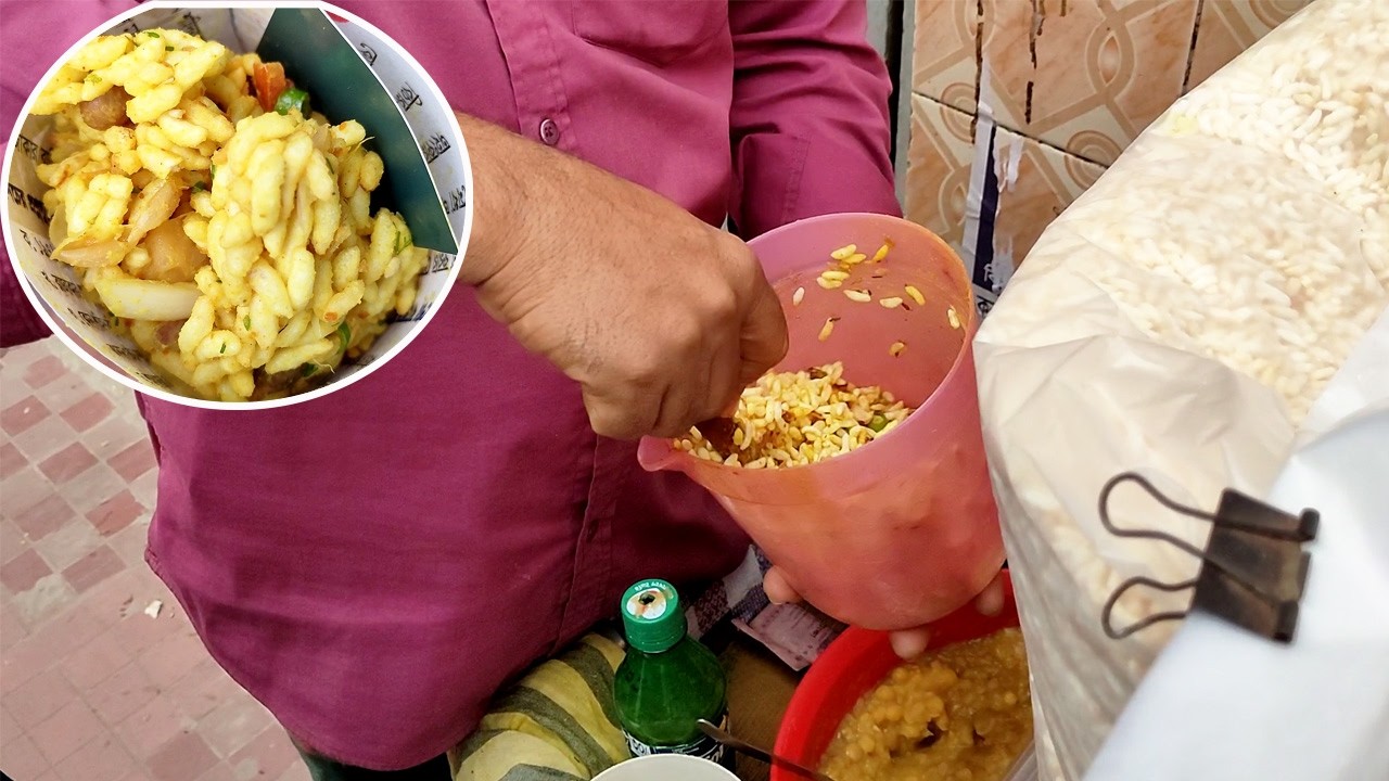Spicy Masala Jhal Muri, Famous Bangladeshi Street Food