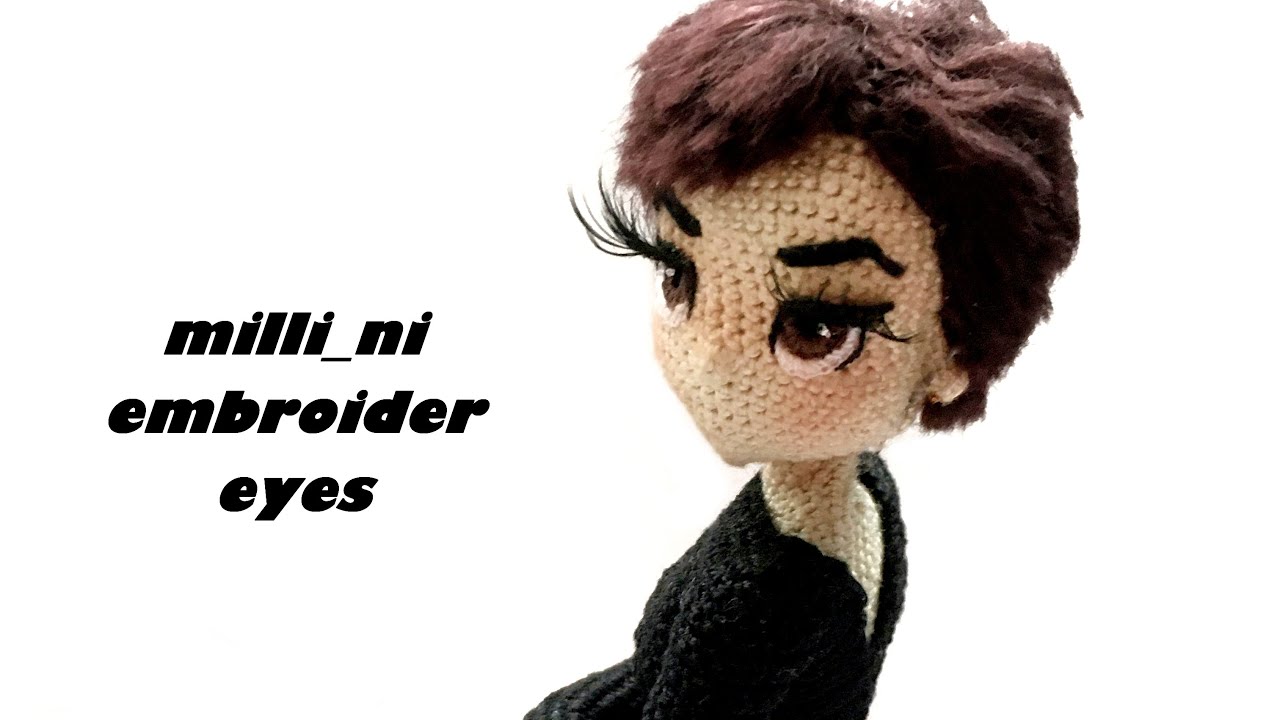 milli ni вышивка глаз embroider eyes