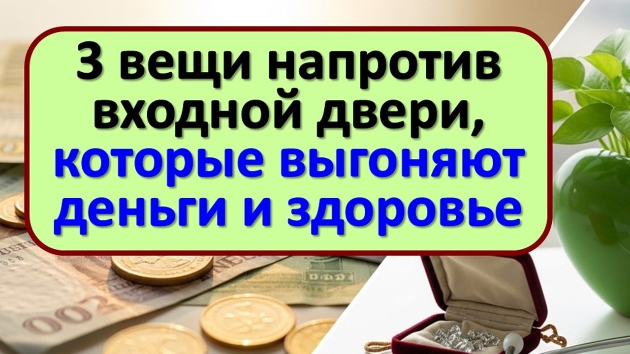 3 вещи напротив входной двери, которые выгоняют деньги и здоровье. Приметы наших бабушек для дома