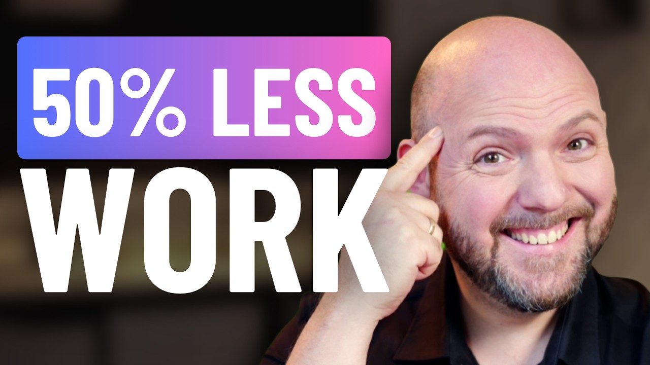 How I Cut My Workload in Half (3 Simple Steps)