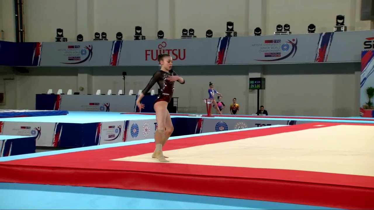 GADDI Caterina (ITA) - 2023 Artistic Junior Worlds - Qualifications Floor Exercise