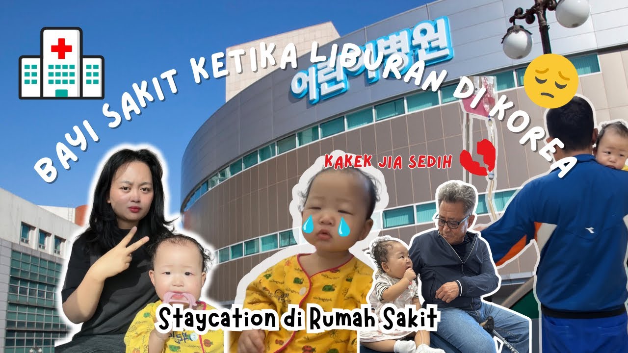 NIAT BAWA NENG JIA LIBURAN DI KOREA EH MALAH STAYCATION DI RUMAH SAKIT KOREA 🏥😩