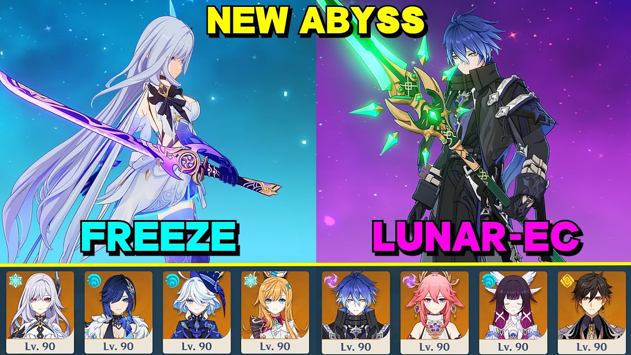 Finally a decent Abyss??? LUNA 4 Genshin Impact
