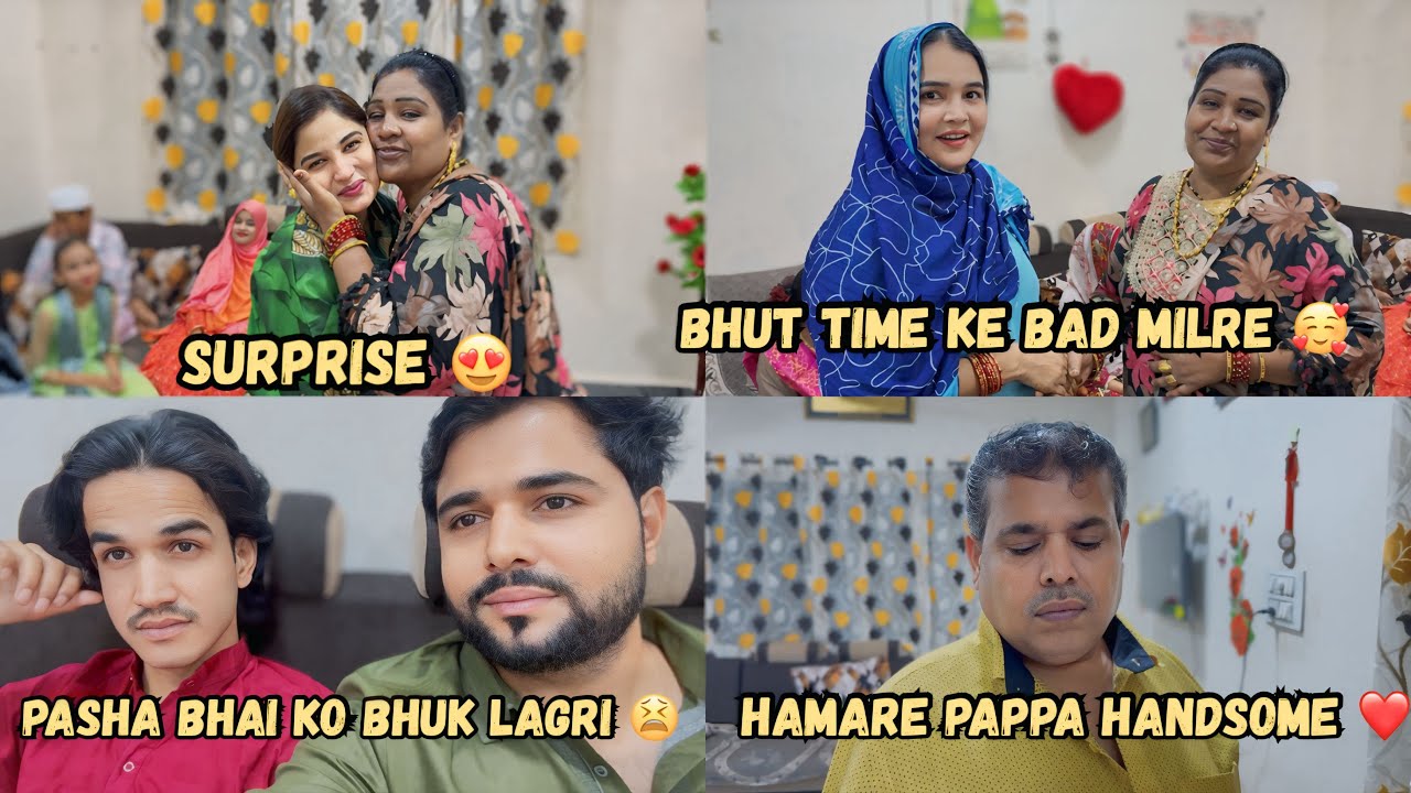Sameera ko diye hum surprise 😍 || Sasu mom aaye Ghar ko sameera hove shok 😱 || @Sameerazaenvlogs ￼