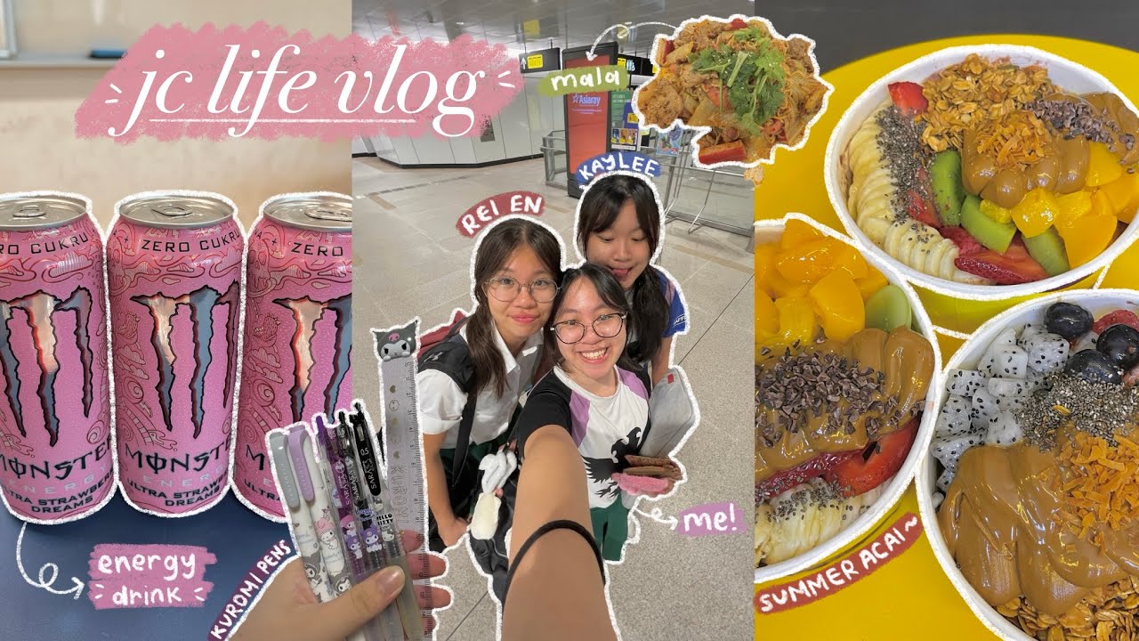 JC diaries ep.8 🌷 | grinding, catching up on acads, caffeine, fun times w friends, mala trips