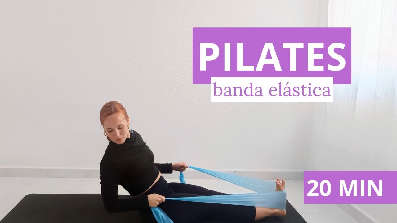 PILATES cuerpo completo con BANDA elástica - 20 min