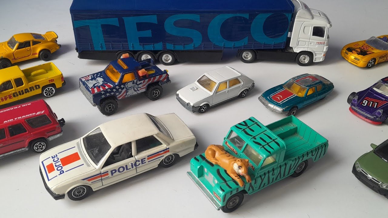Brocante 7 avril 2024 Gannat - Mes achats ! (majorette/norev/corgi/matchbox)