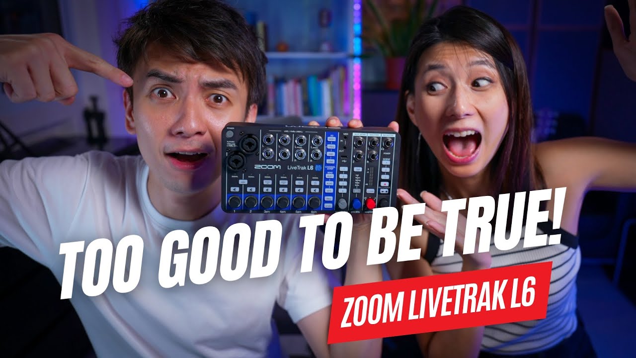 Finally Tried the Zoom LiveTrak L6 Portable Mixer... WOW.