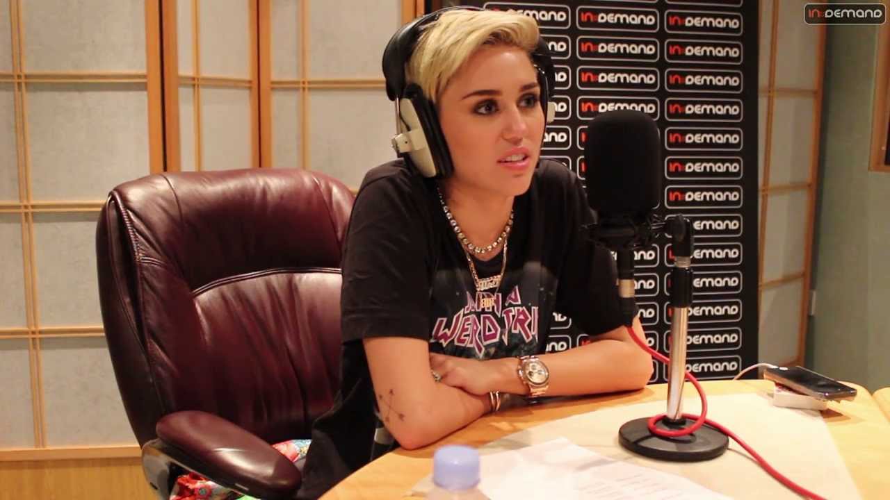 Miley Cyrus on Blackpool - In:Demand Interview