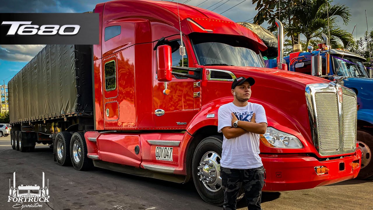 ¿Automatica? KENWORTH T680 2020 con sistema para no salirse de la carretera y sensores de proximidad