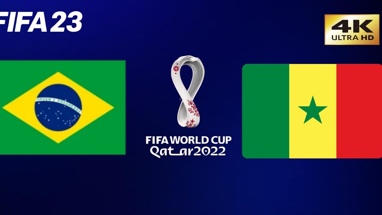 🛑 FIFA 23 _ BRASIL X GANA FINAL COPA DO MUNDO QATAR 2O22 GAMEPLAY 