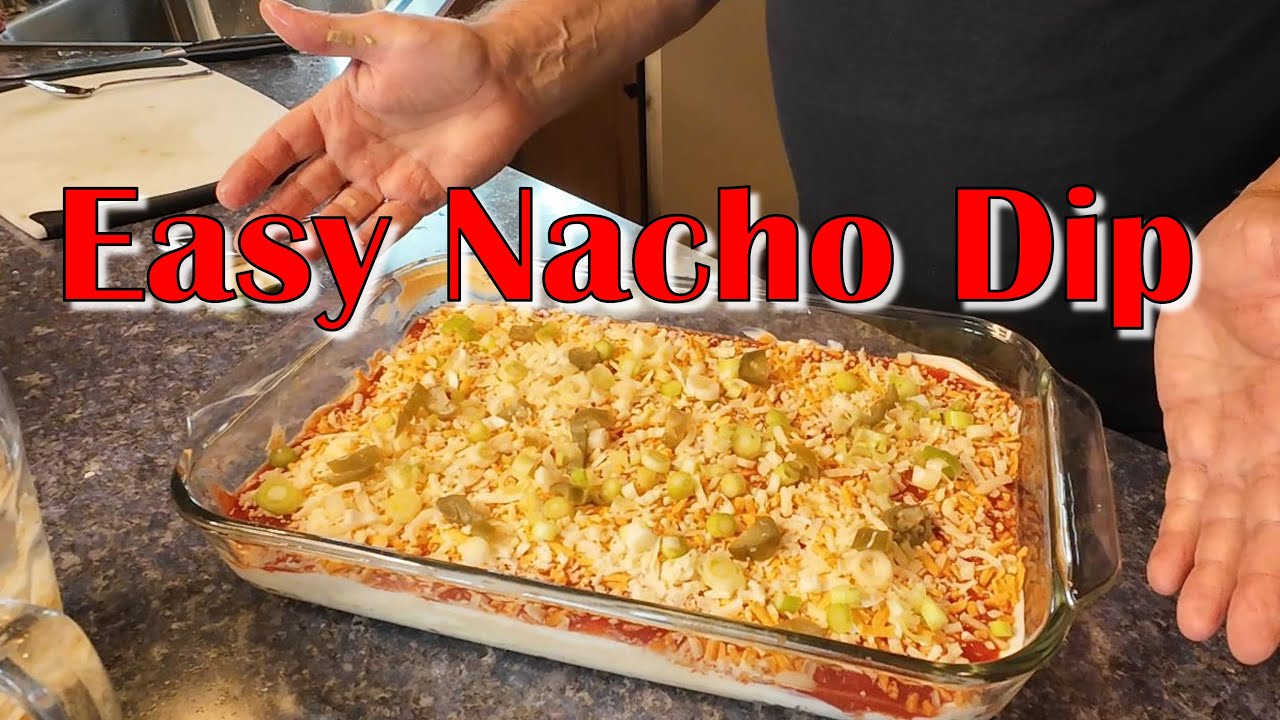 Easy & Delicious Nacho Dip