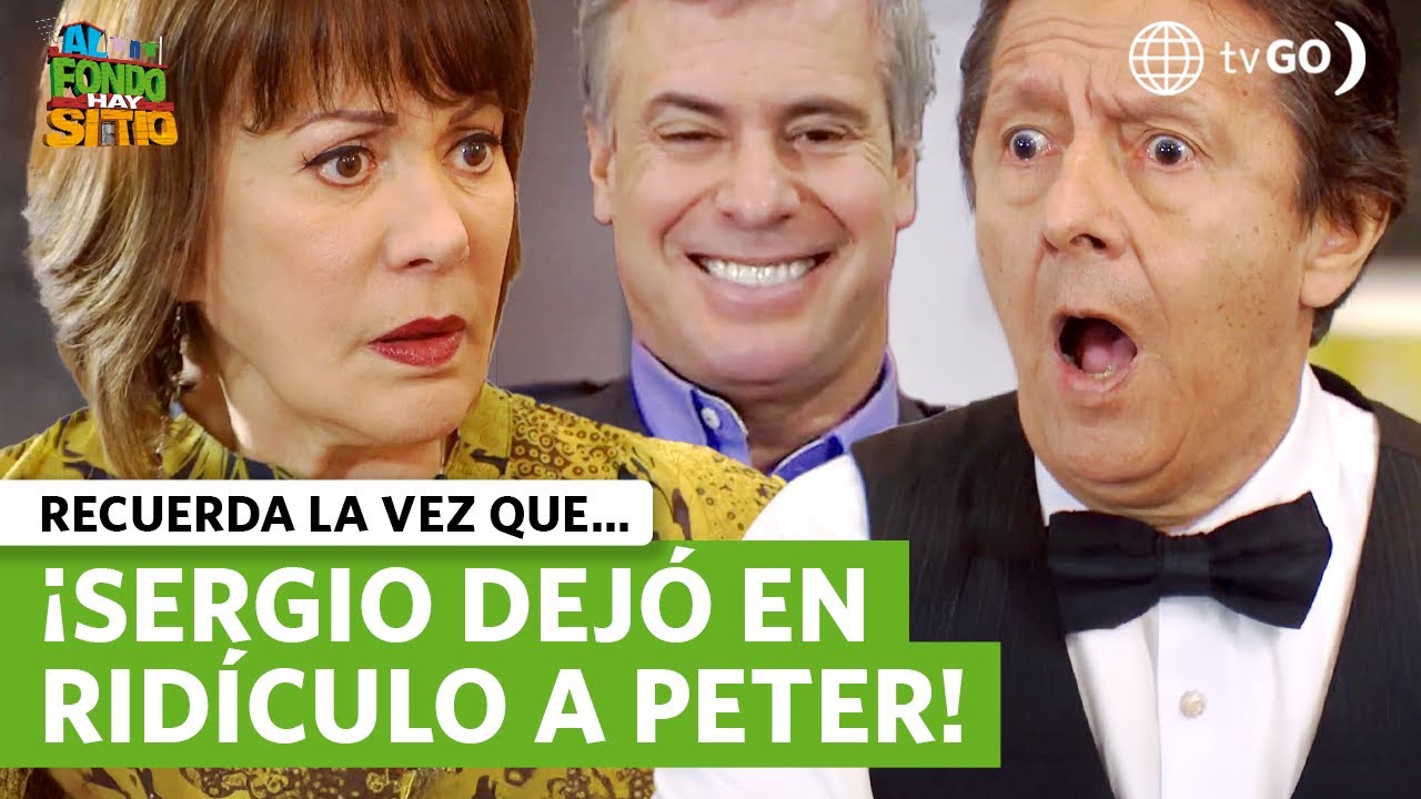 Al Fondo hay Sitio 8: Sergio no dejó que Peter lo acuse con Francesca (Capítulo n°1499)