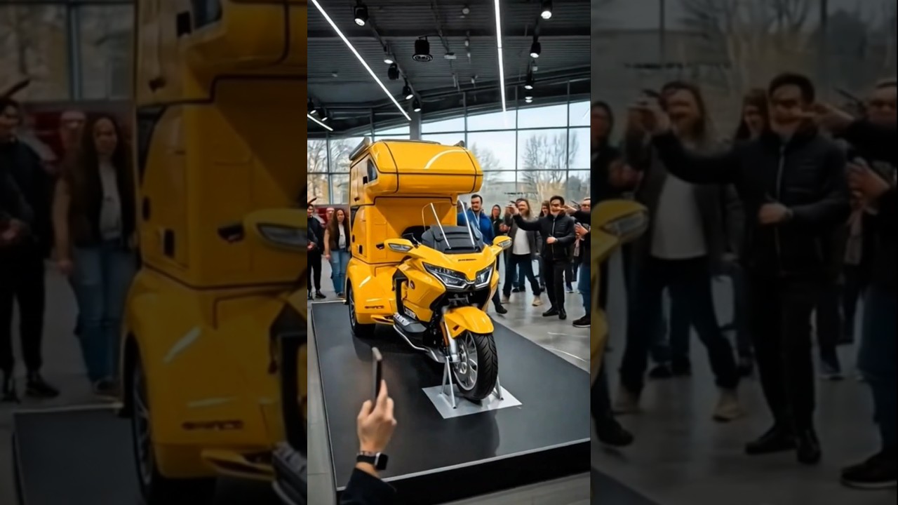 2027 Honda Gold Wing EV Trike Camper 😱 The Future of Electric Touring Has Arrived!