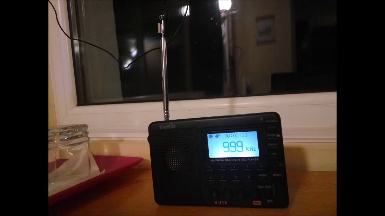 TWR Radio in Russian 999kHz - Tivdio V-115 - Romania