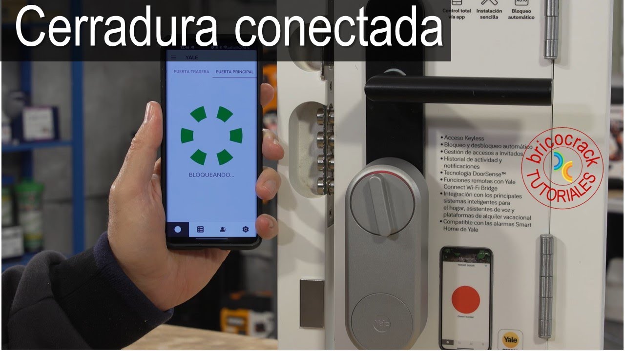 Instalar cerradura electrónica conectada a Wi-Fi (Bricocrack)