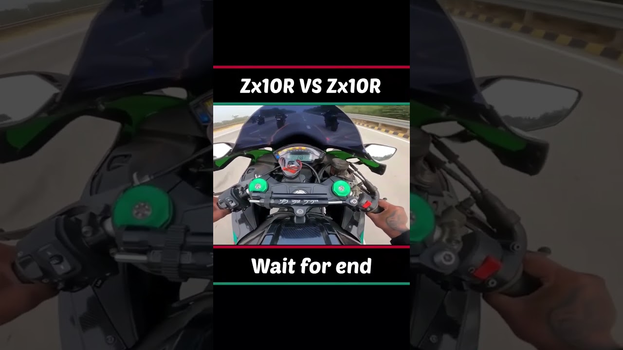 ZX10r 2022 vs MY Fav Zx10r 2020 | Top End Battle! #shorts #youtubeshorts #short #shortvideo