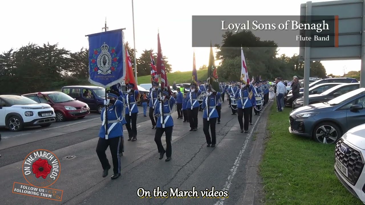 Loyal Sons of Benagh @ Downpatrick flute band's parade 2025