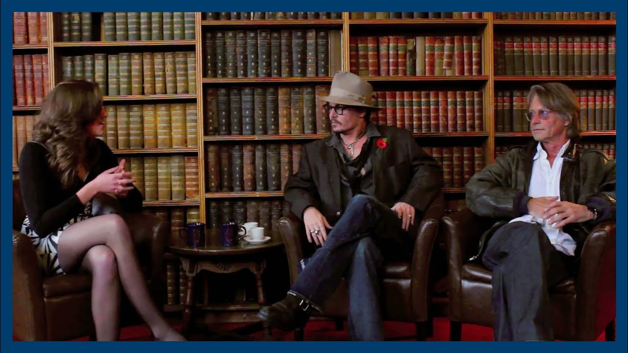 Johnny Depp and Bruce Robinson | Interview | Oxford Union