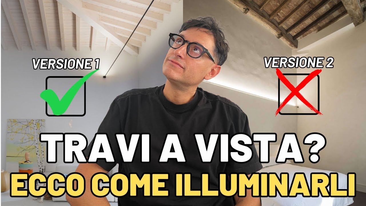 Come illuminare casa con travi a vista e soppalco? Ti mostro due versioni diverse!