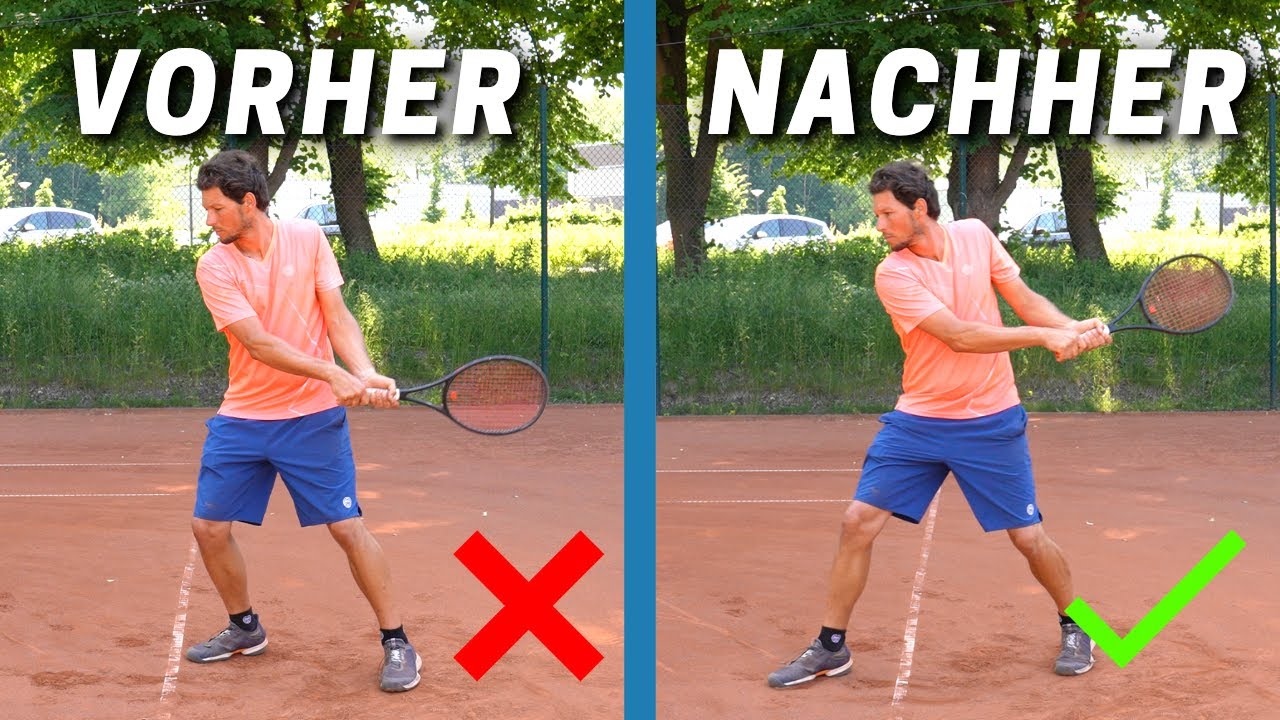 TENNIS RÜCKHAND | Wie du mehr Power in deine Rückhand bekommst