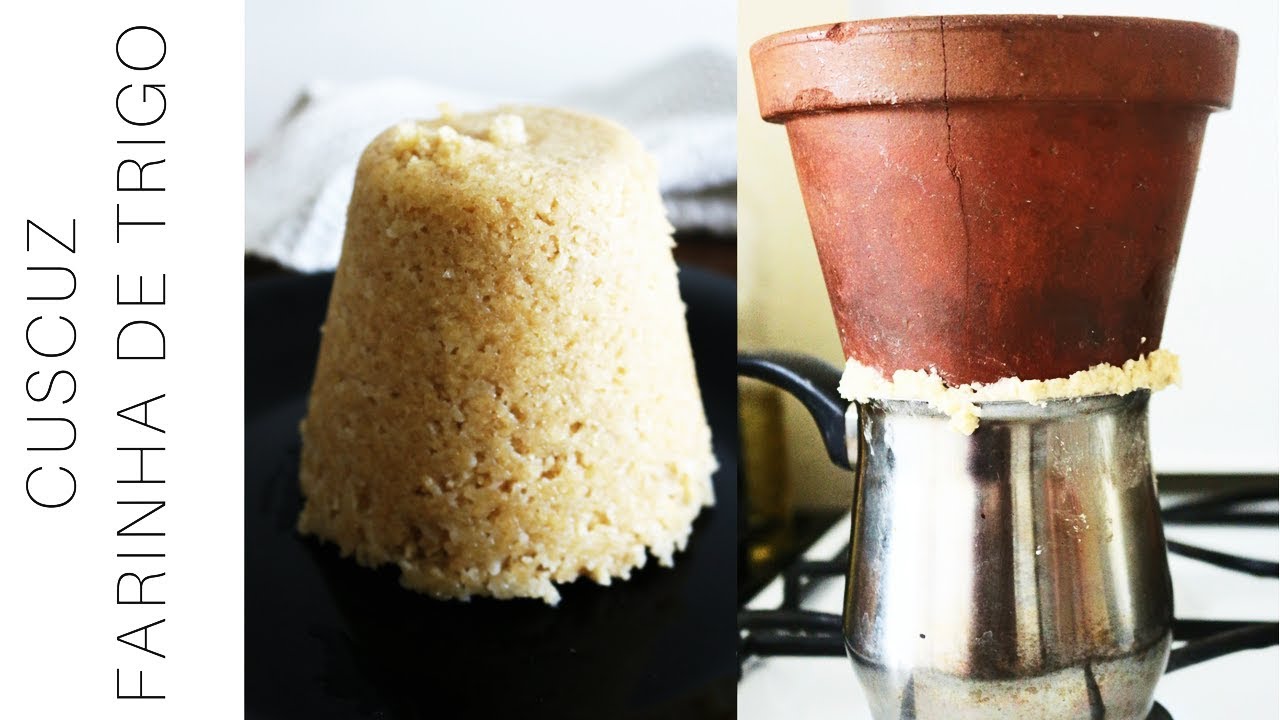 CUSCUZ COM FARINHA DE TRIGO NO BINDE | RECEITAS DE CABO-VERDE | Versão completa