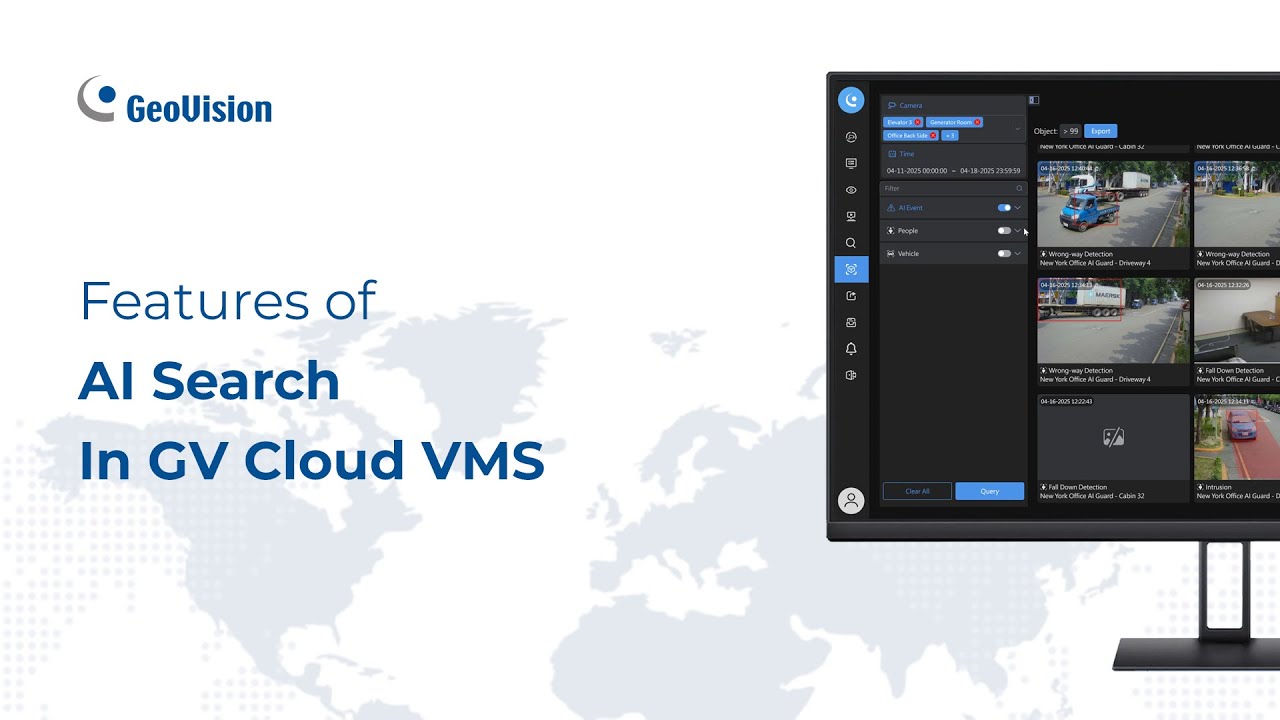 Unlocking the Power of AI Search in GV Cloud VMS | GeoVision Technical Support