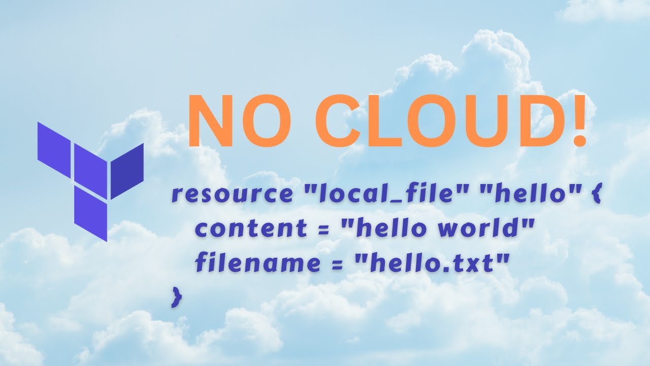 How to test and run terraform apply locally without needing to create an AWS or other cloud account