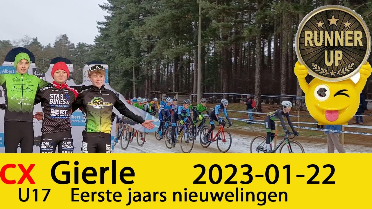 Cyclocross // cx // Gierle  // Eerste jaars nieuwelingen // U17 // 2023 01 22