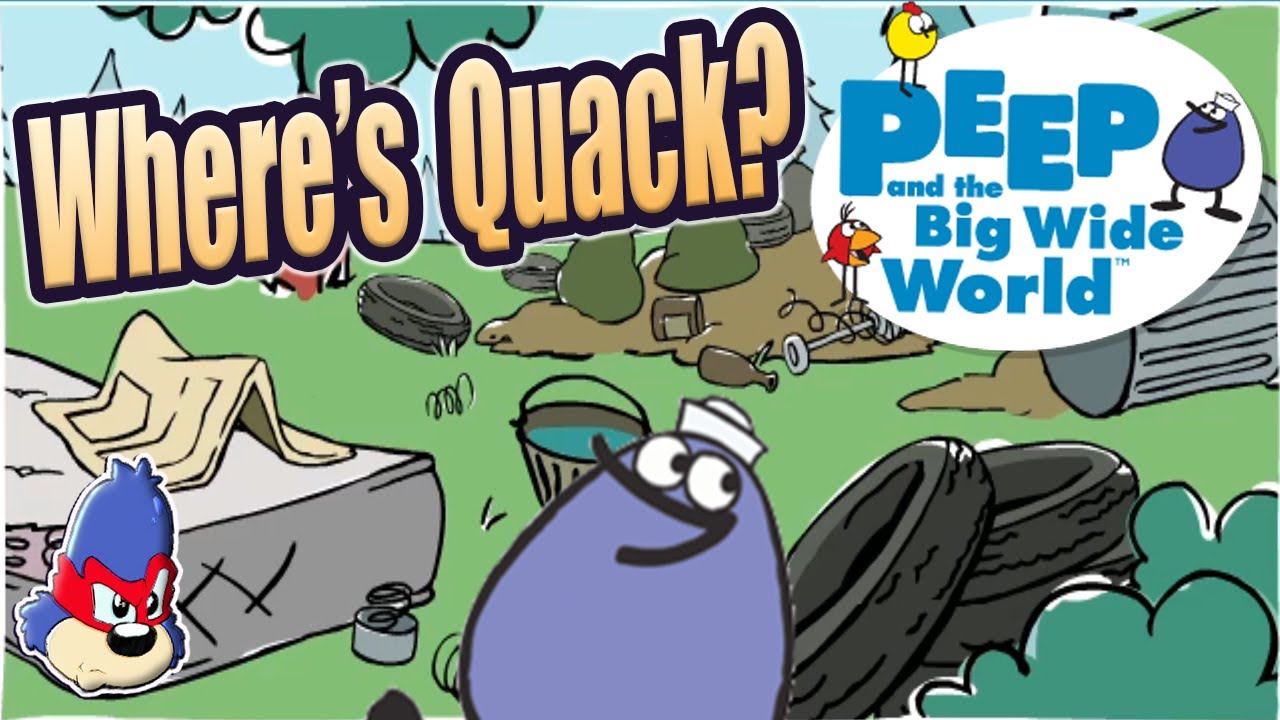 PBS Kids | Peep and The Big Wide World Games: Where's Quack? | Peep Hide & Seek!