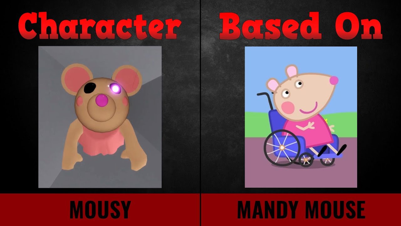 Piggy Skins vs Peppa Pig Characters UPDATED CHAPTER 10!
