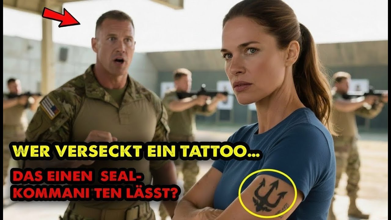 Sie kam nur zum Zuschauen – bis der SEAL-Kommandant ihr Tattoo sah und verstummte.
