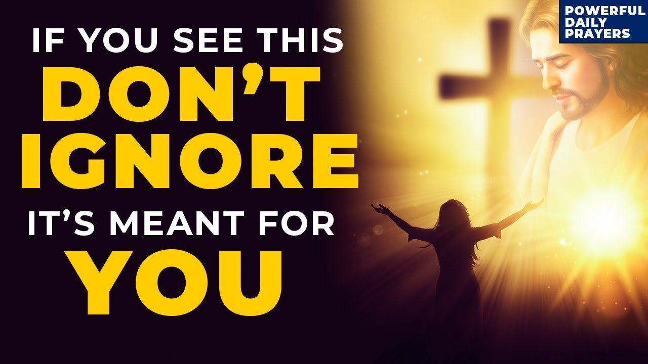 If You See This Video, DON'T IGNORE Because It Is meant For You | Powerful Prayer For Miracles