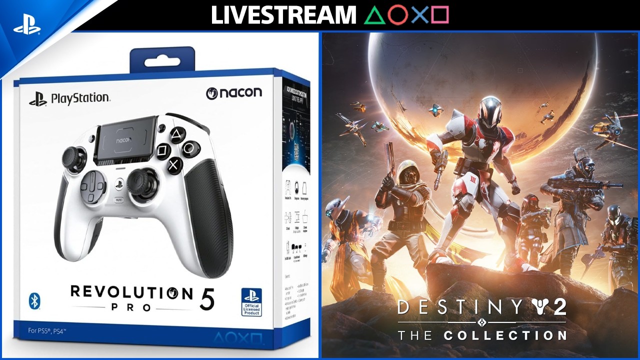 STREAM - Revolution 5 Pro - Licencjonowany Pro kontroler do PS5 | Destiny 2: Kolekcja