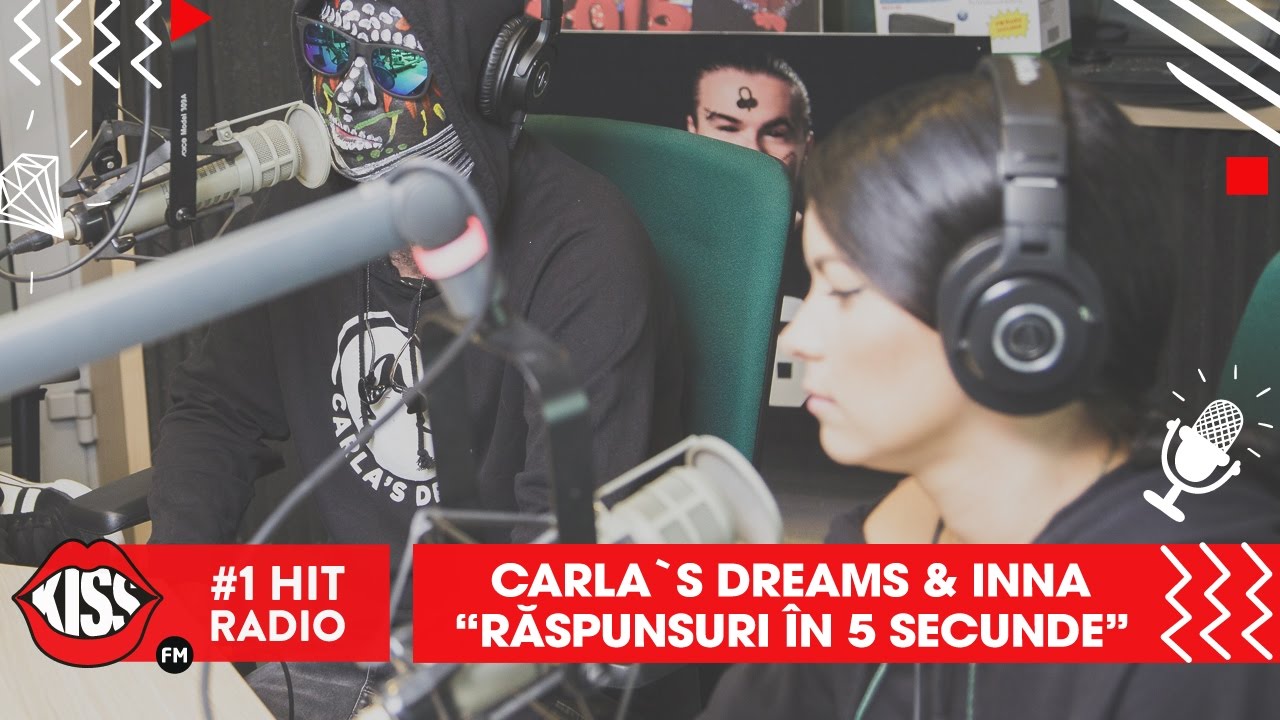 Carla's Dreams și Inna - Răspunsuri în 5 secunde