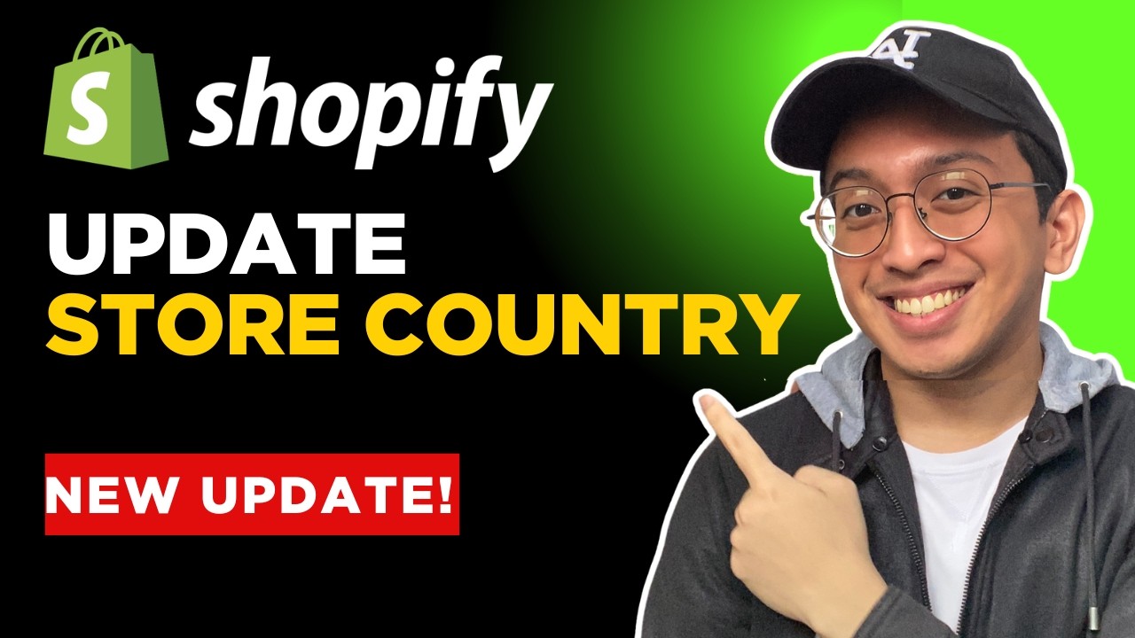 Как изменить страну вашего магазина в Shopify | Обновление страны магазина