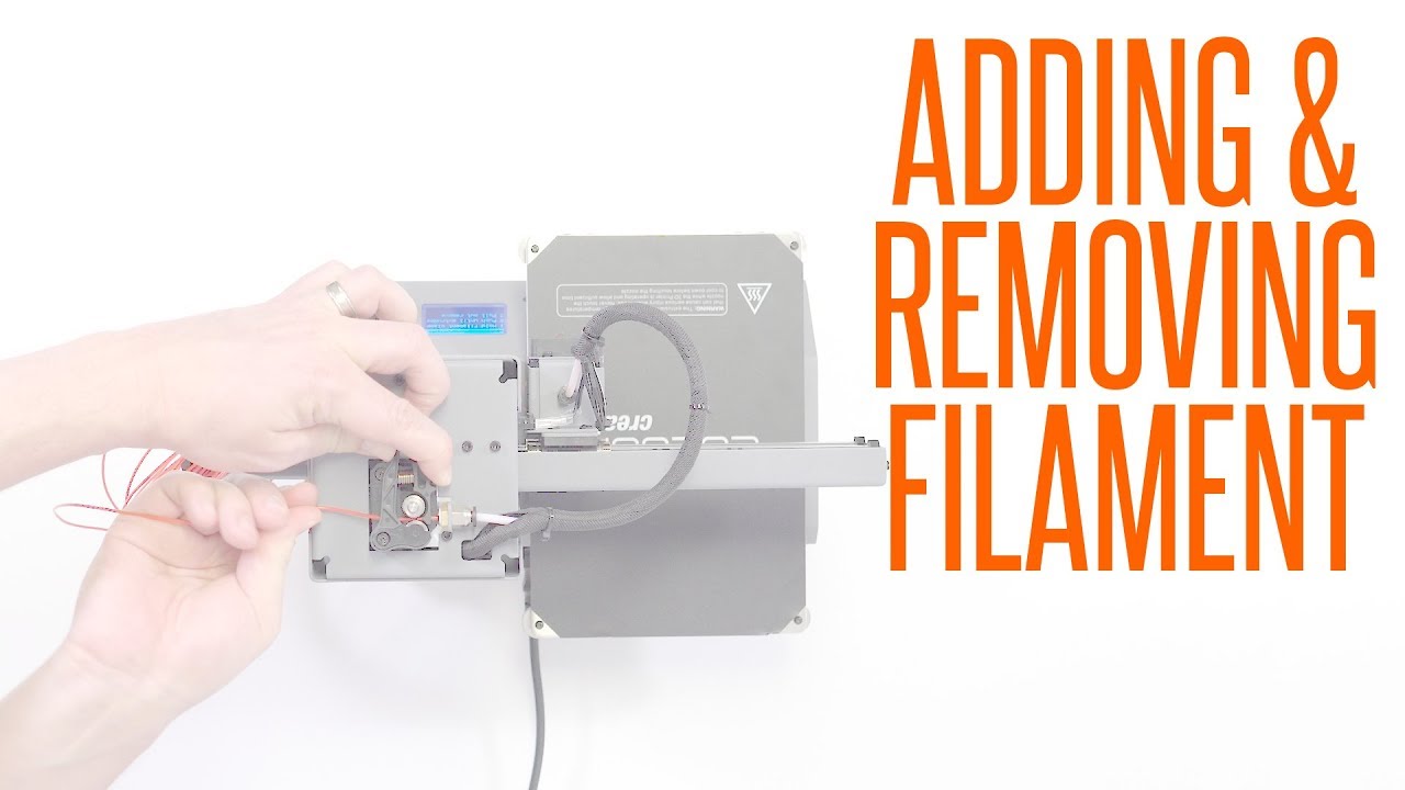 Cocoon Create ModelMaker - Loading & Removing Filament
