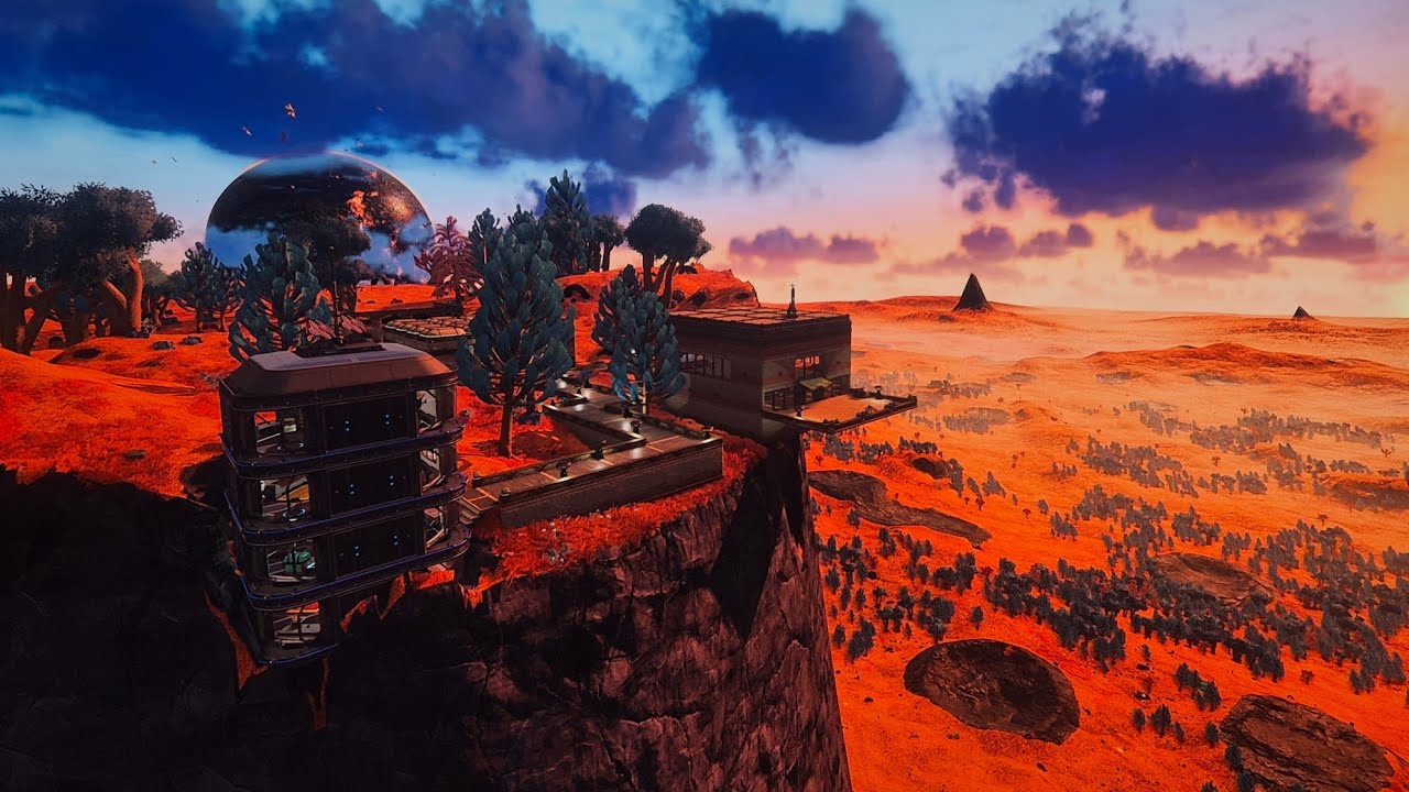 High Villa: L'architettura dell'impossibile su Ebecke | No man's Sky