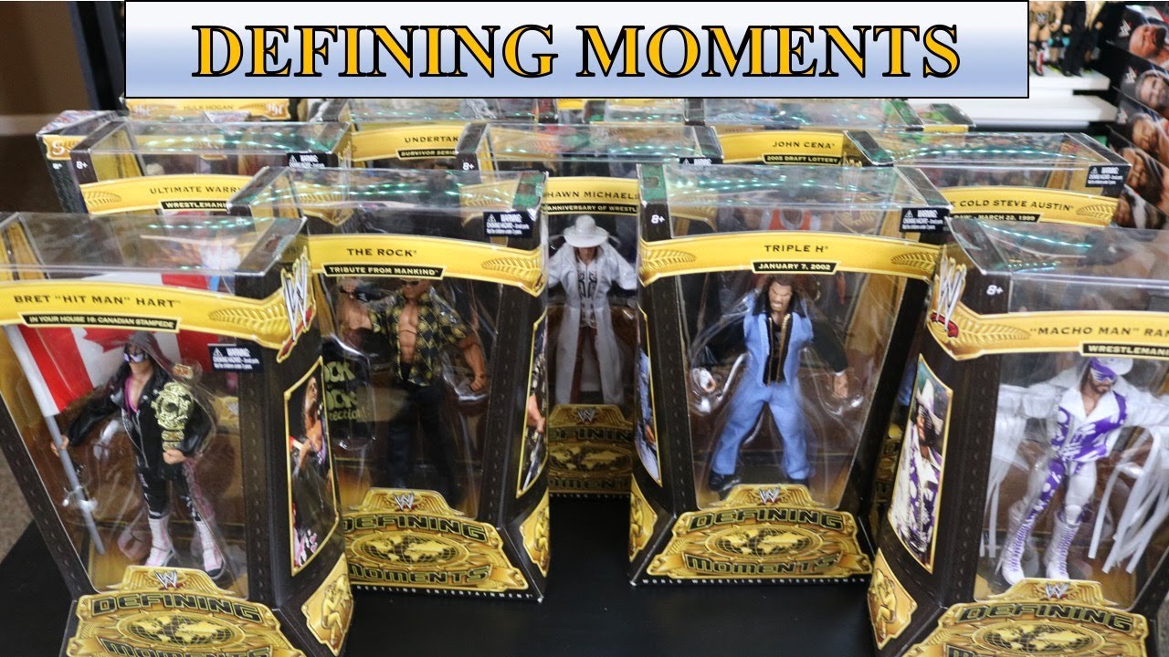 REVIEWING MY WWE DEFINING MOMENTS COLLECTION