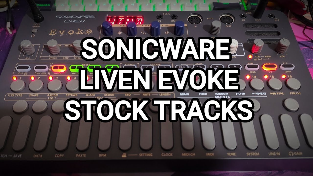 Sonicware Liven Evoke Stock Tracks (No Talking)