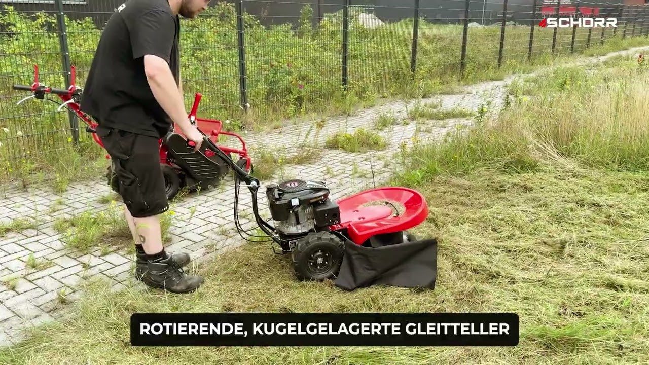 SCHORR Kreiselm&auml;her RR580KRM Hochgrasm&auml;her Sichelm&auml;her 6PS 196ccm