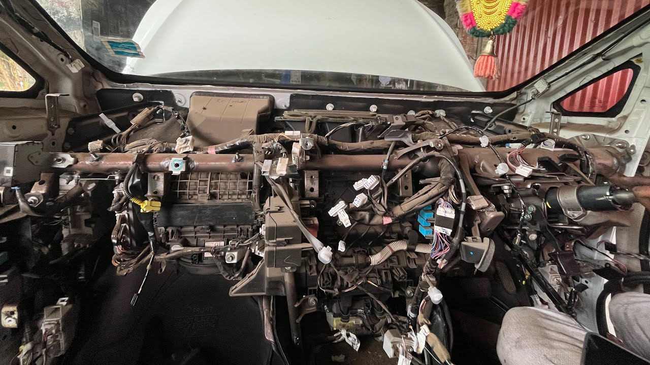 innova crysta dashboard removal | innova crysta ac | innova crysta ac service || Toyota Innova